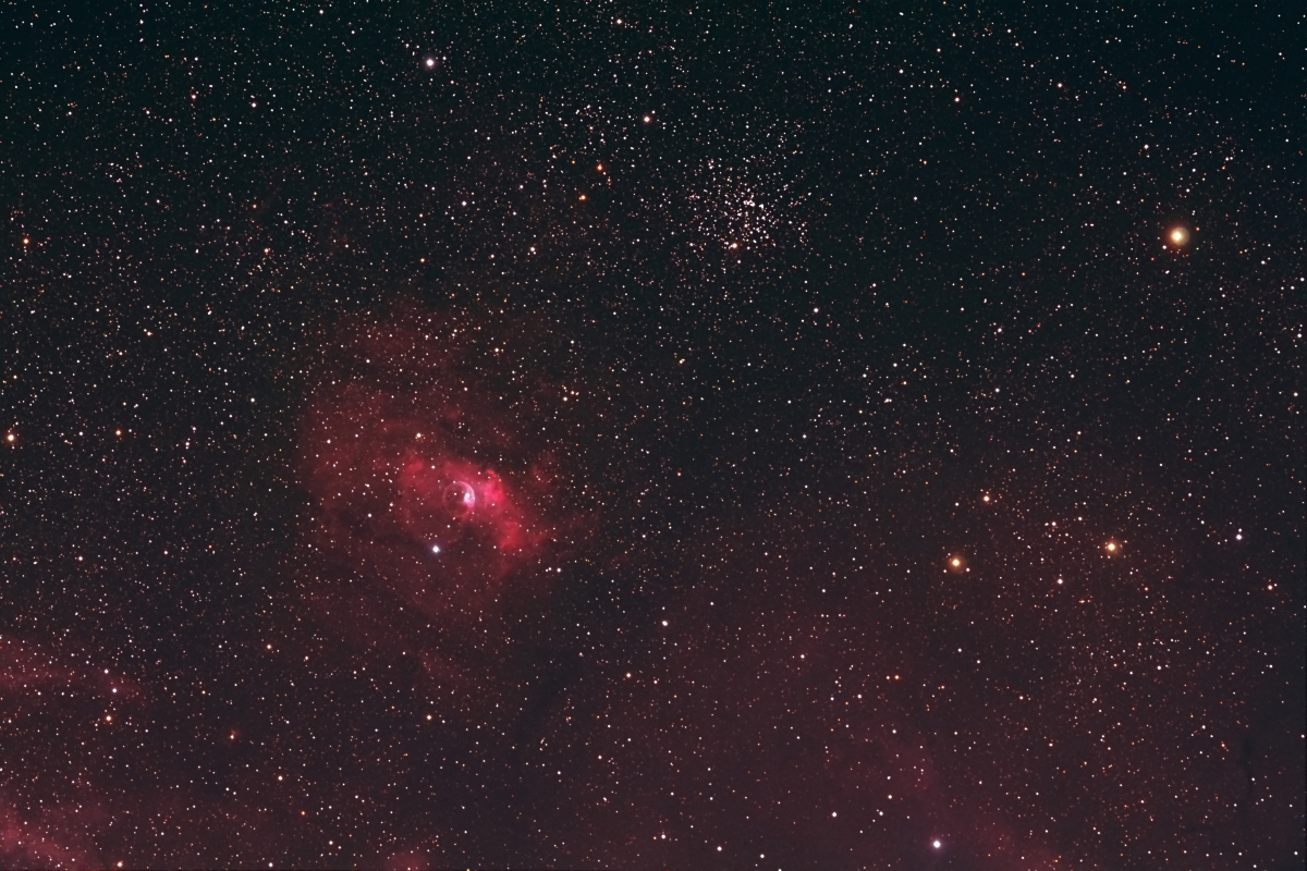 79be28aef7c42b3c4de8e349cf97a854.JPG : Bubble Nebula & M52