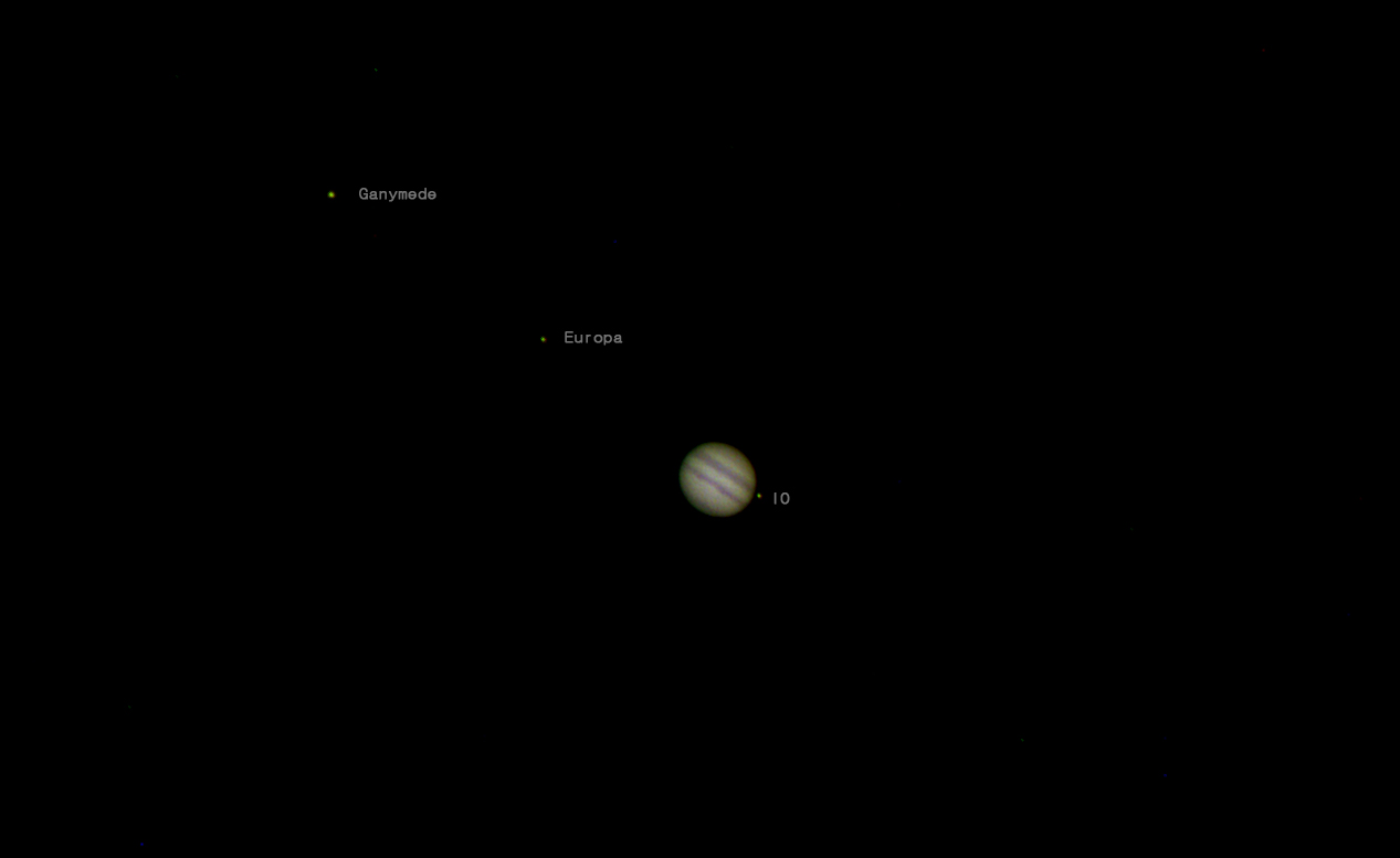 20111018-jupiter.jpg : 목성과 위성들